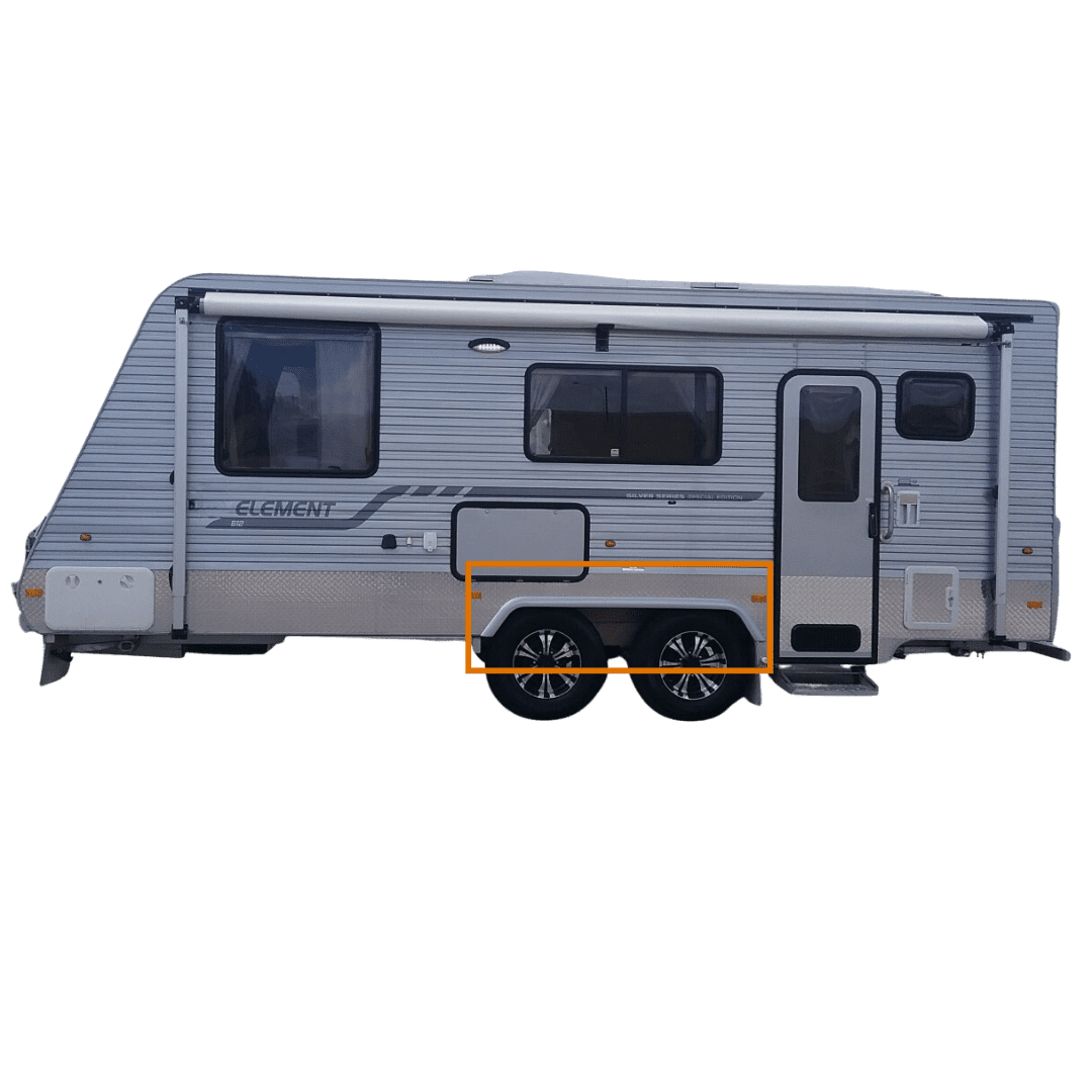 Wheel Spats Element 2014 Silver - Image 2