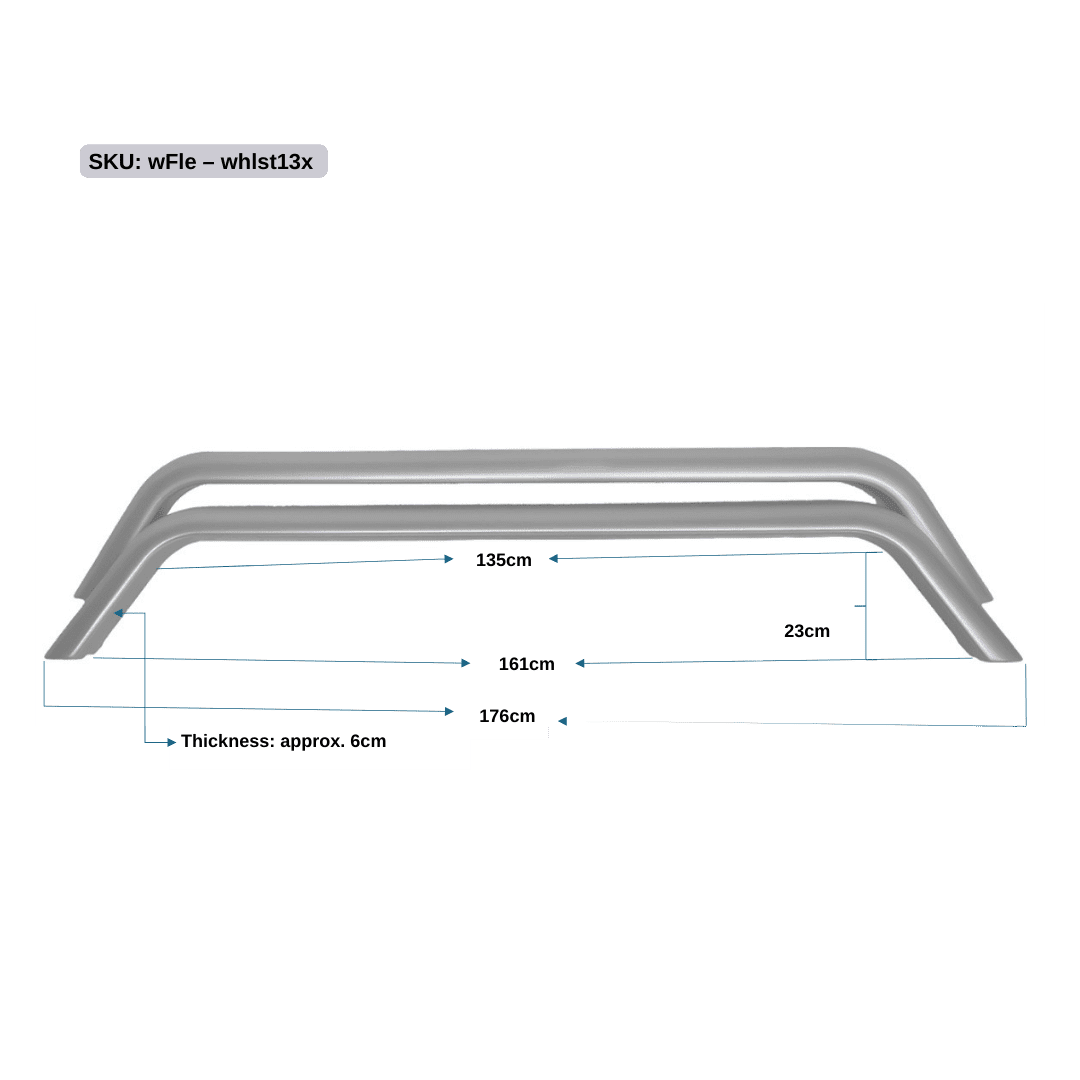 Wheel Spats Tandem Axle Silver Lifestyle 2013 XC - Image 2
