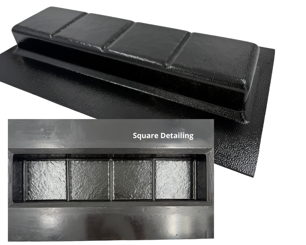 Border Paver Mould - ABS Black | 400 x 100 x 40 mm - Image 3