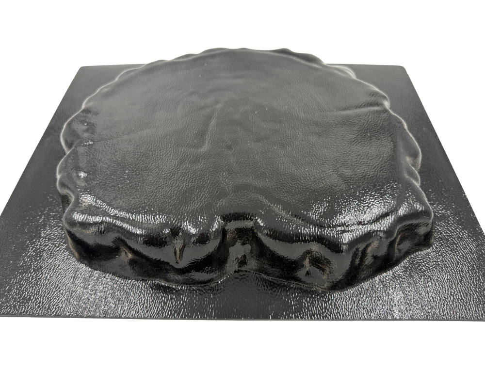 Tree Trunk Paver Mould - Black ABS | 300 × 260 × 40 mm - Image 2